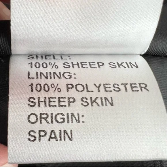 Belle Fare Asymetrical Fox Fur Poncho with Leather Inserts NWT - Picture 8 of 11